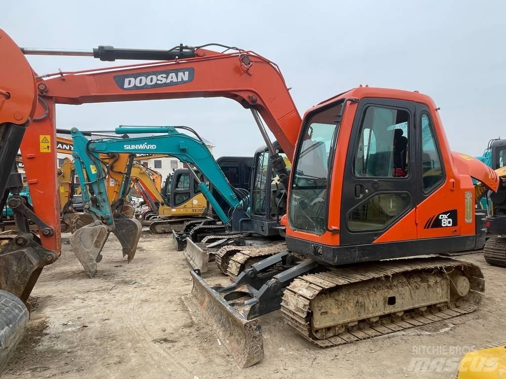 Doosan DX80 Εκσκαφάκι (διαβολάκι) < 7t