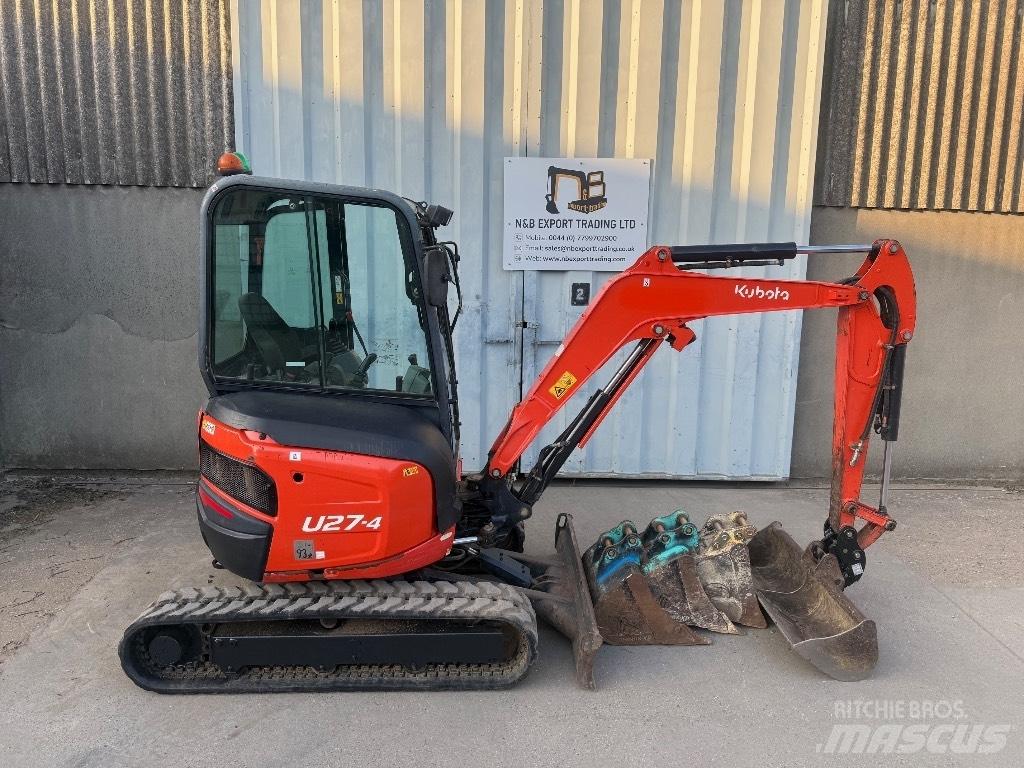Kubota U 27 Εκσκαφάκι (διαβολάκι) < 7t
