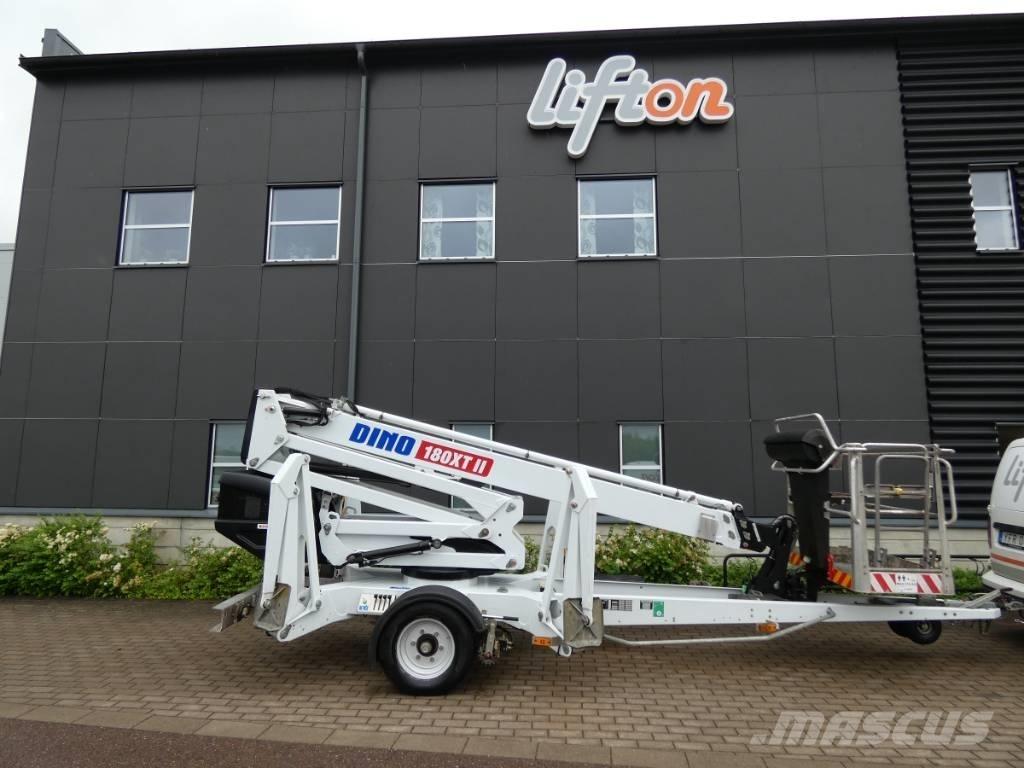 Dino 180 XT  Skylift Εναέριες πλατφόρμες τοποθετημένες σε ρυμούλκα