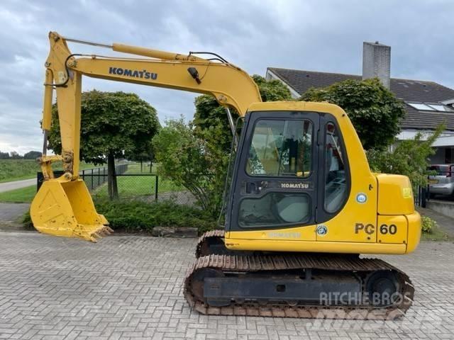 Komatsu PC60-5 Εκσκαφείς με ερπύστριες