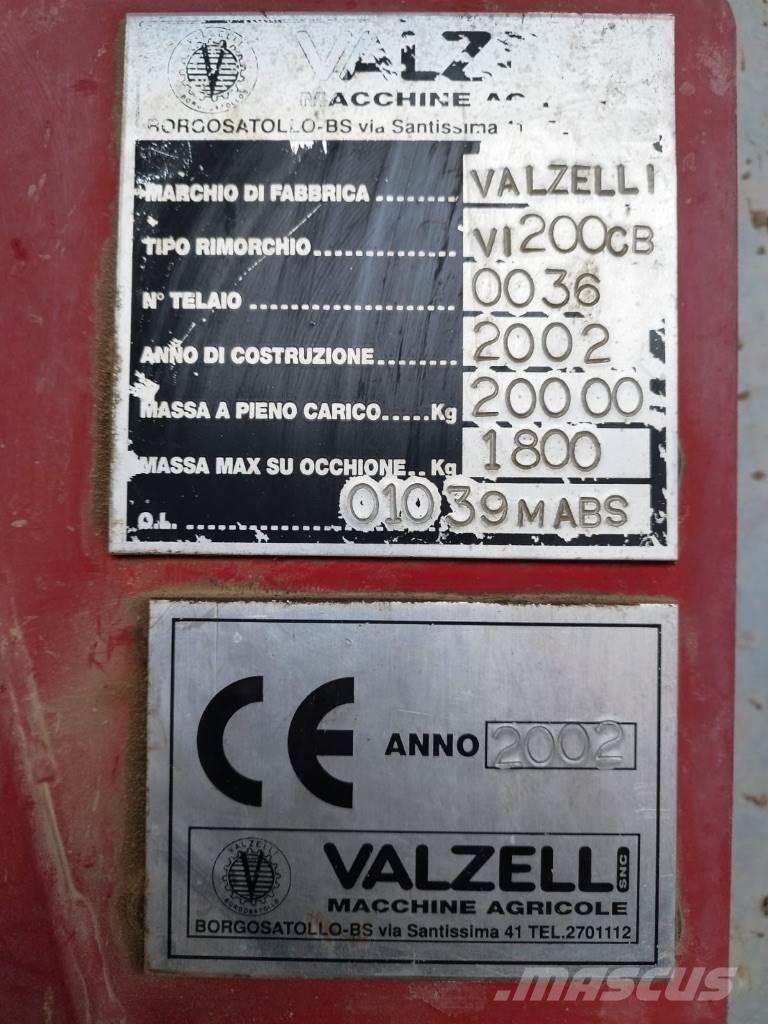  Valzelli 200 cb Λοιπές ρυμούλκες