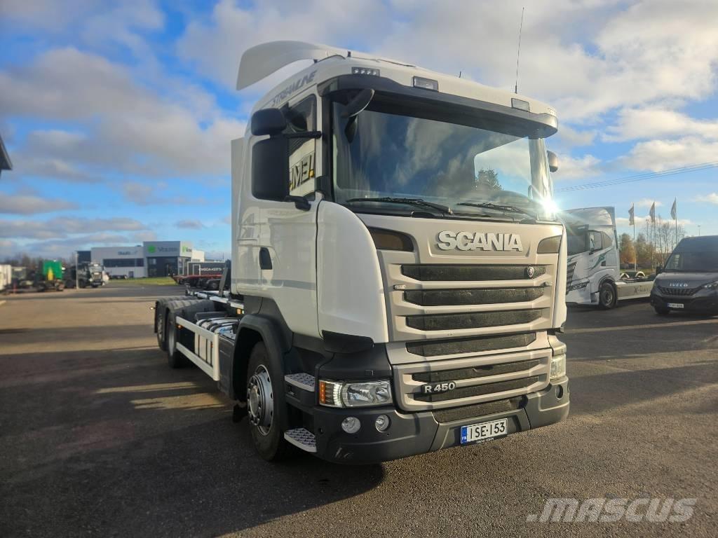 Scania R 450 6x2*4 Φορτηγά ανατροπή με γάντζο
