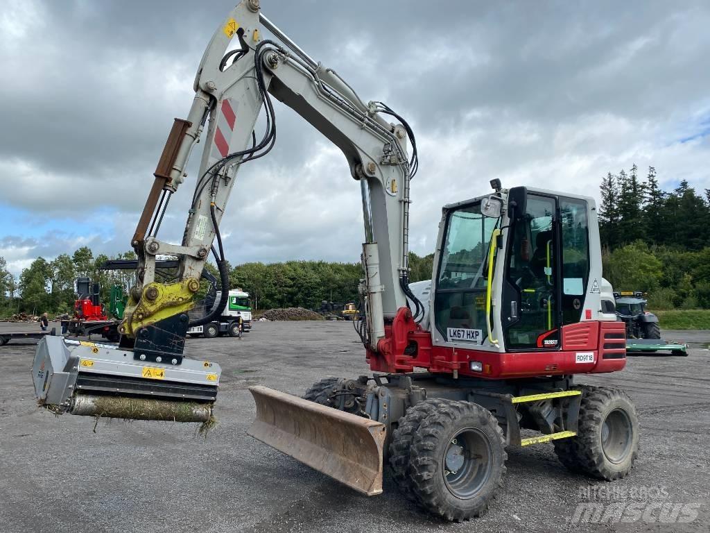 Takeuchi TB 295 W Εκσκαφείς με τροχούς - λάστιχα