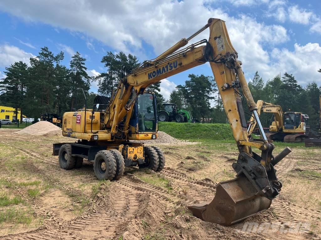 Komatsu PW 160 ES-7K Εκσκαφείς με τροχούς - λάστιχα