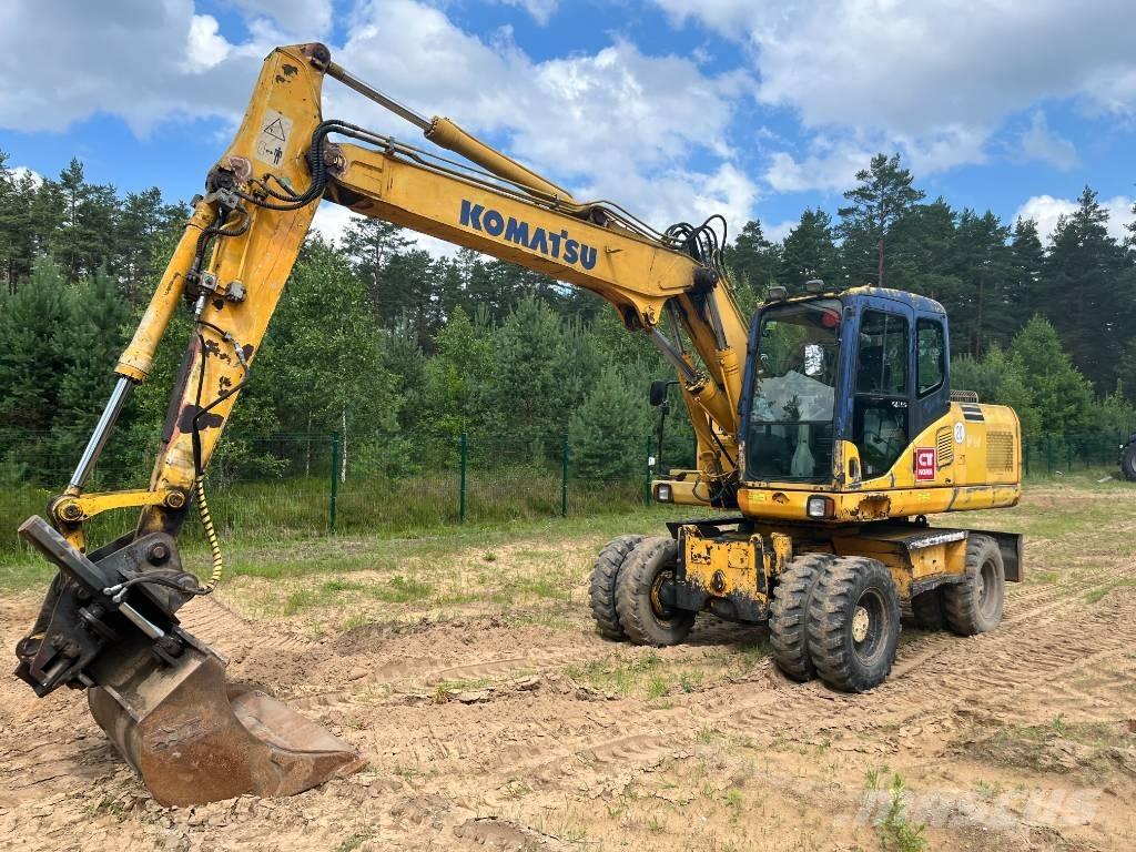 Komatsu PW 160 ES-7K Εκσκαφείς με τροχούς - λάστιχα