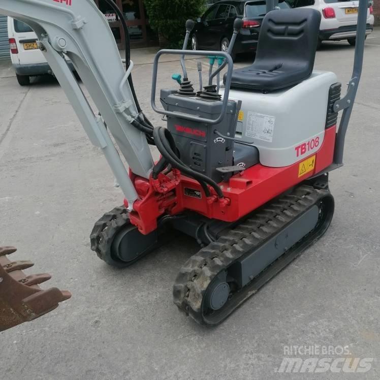 Takeuchi TB108 Εκσκαφάκι (διαβολάκι) < 7t