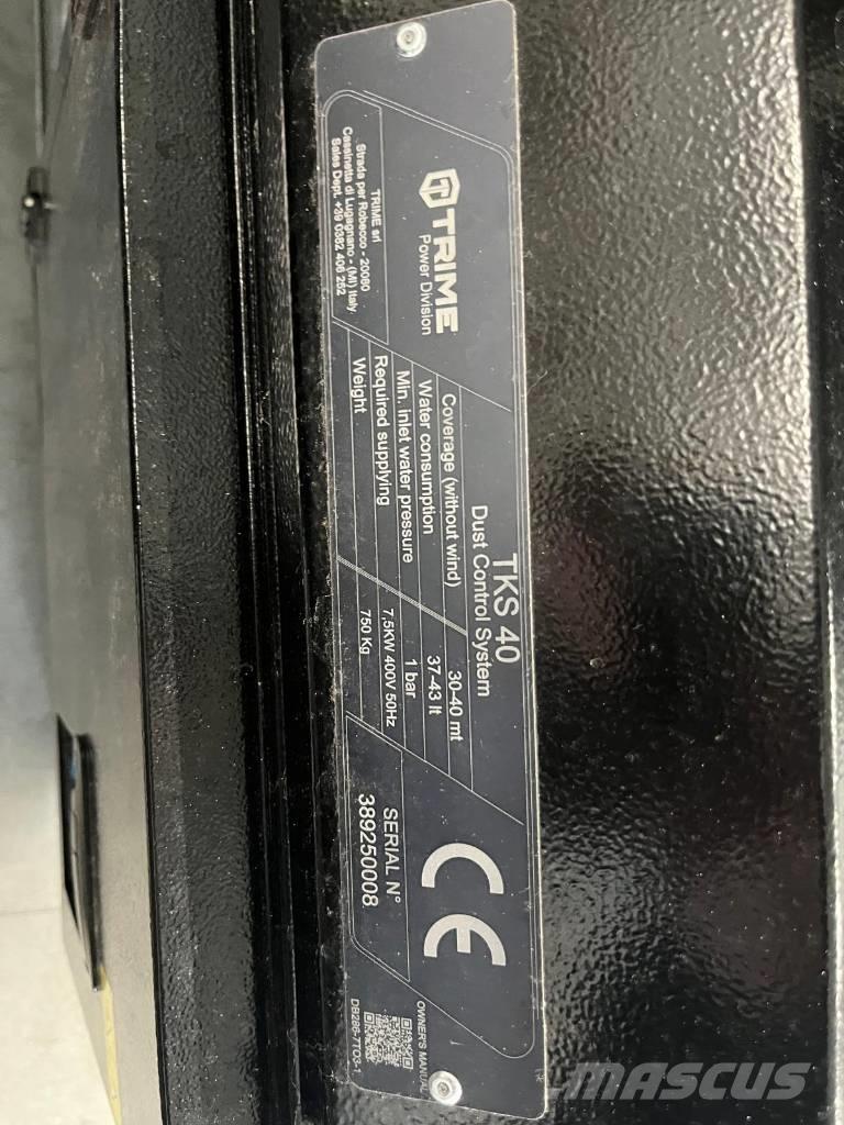 Trime TKS-40 SKID Συστήματα ψεκασμού