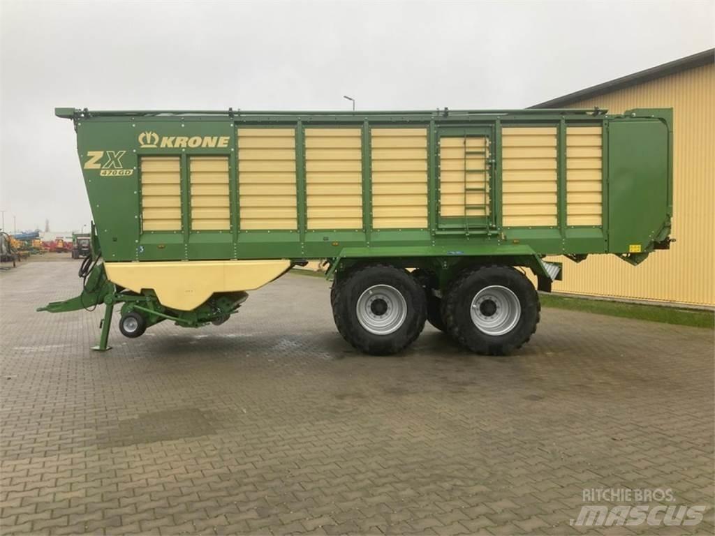 Krone ZX470GD Ρυμούλκα με διάταξη αυτοφόρτωσης