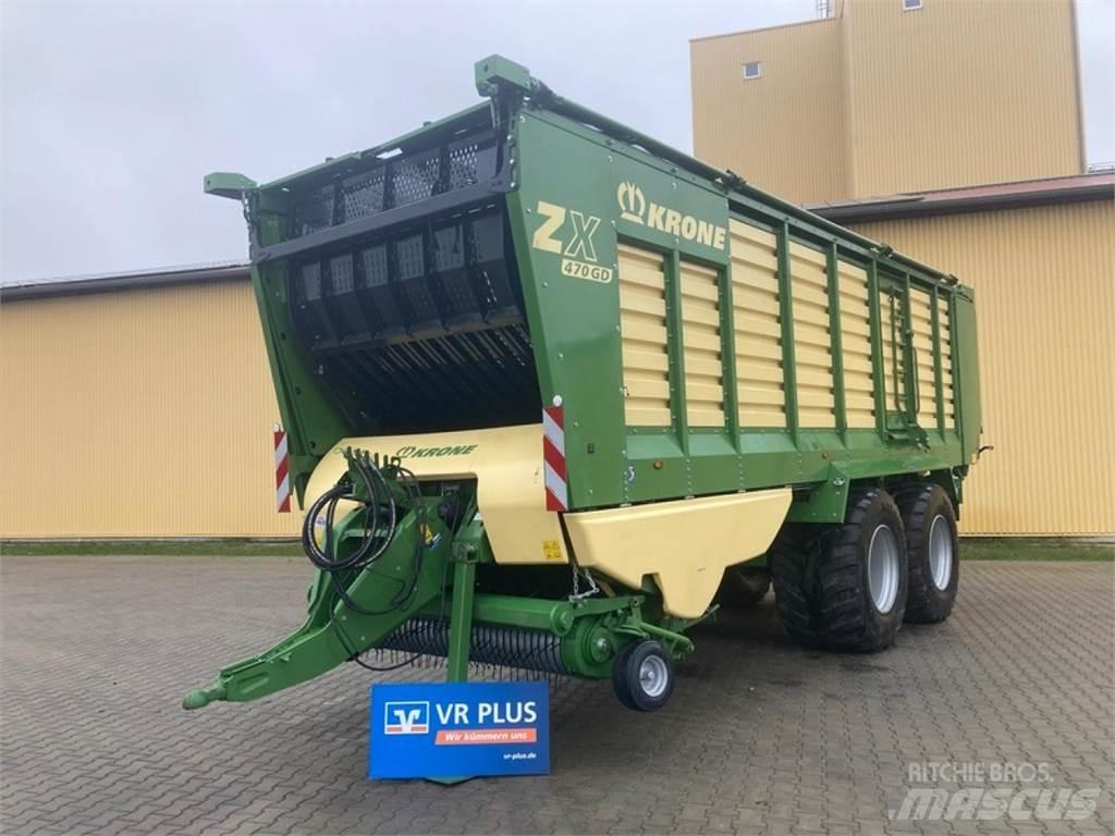Krone ZX470GD Ρυμούλκα με διάταξη αυτοφόρτωσης
