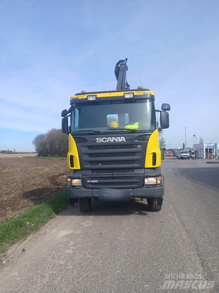 Scania R 420 Φορτηγά ανατροπή με γάντζο