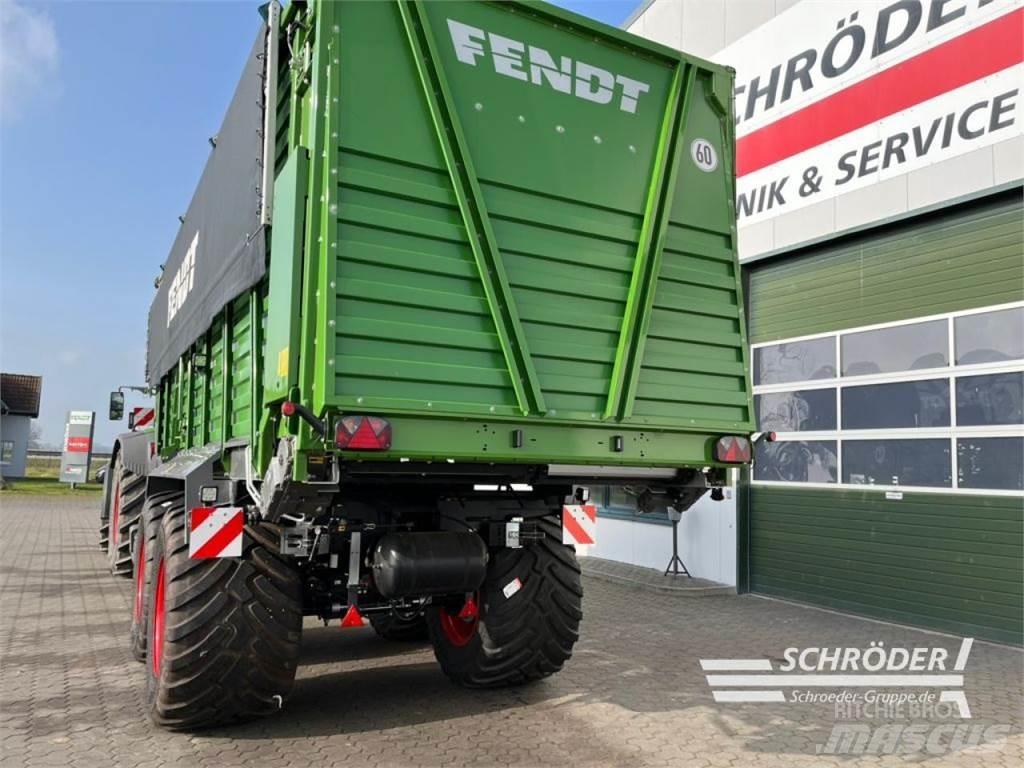 Fendt TIGO 75 XR Ρυμούλκα με διάταξη αυτοφόρτωσης