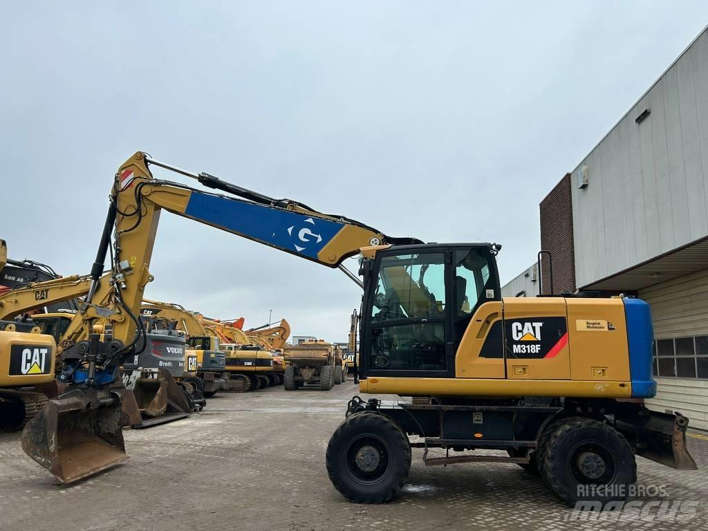 CAT M 318 F Εκσκαφείς με τροχούς - λάστιχα