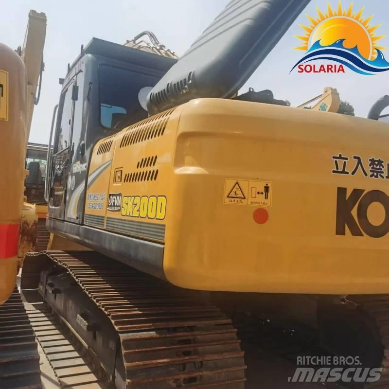 Kobelco SK 200 Εκσκαφείς με ερπύστριες