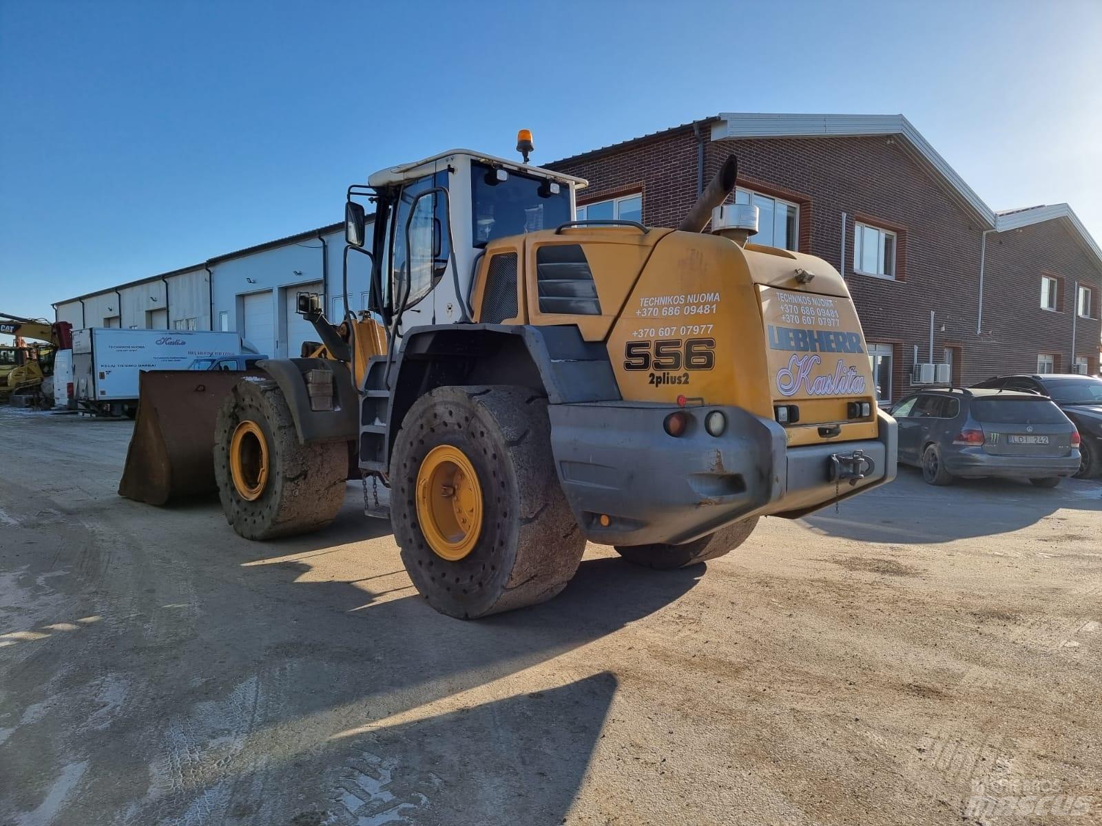 Liebherr 556 Φορτωτές με λάστιχα (Τροχοφόροι)