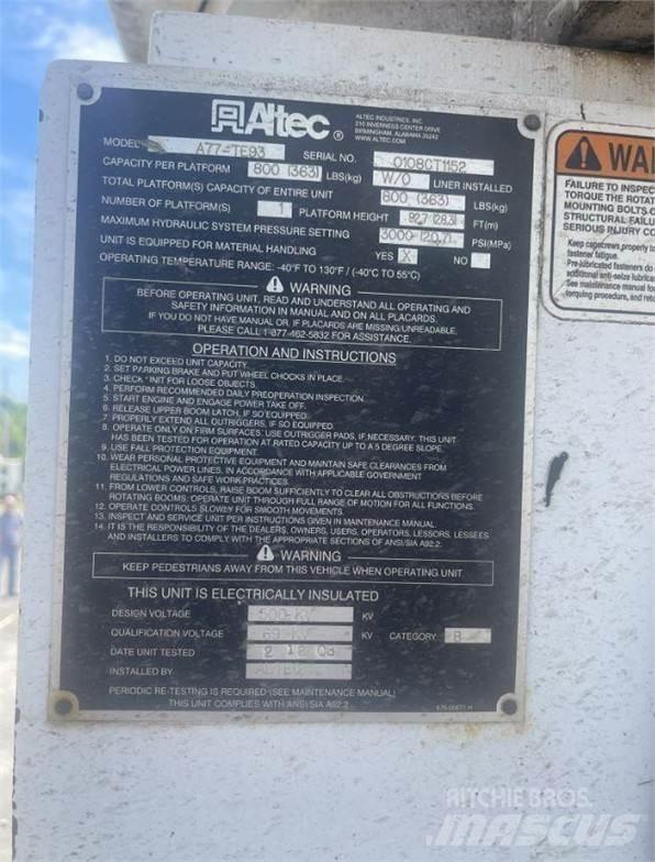 Altec A77TE93 Άλλες ανυψωτικές μηχανές