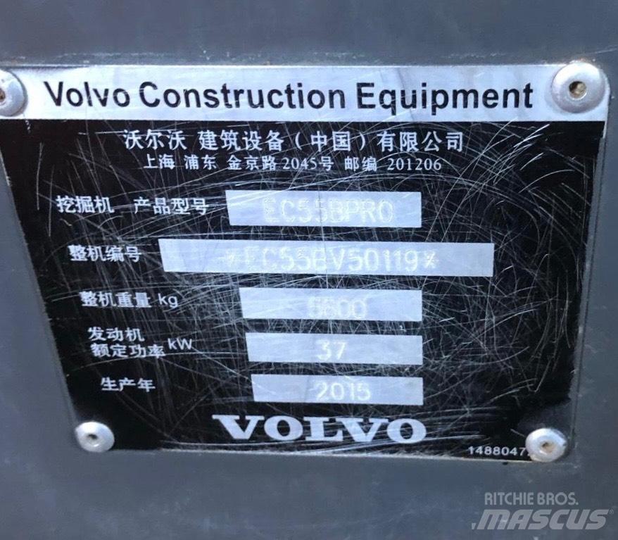 Volvo ECR 55 Εκσκαφάκι (διαβολάκι) < 7t