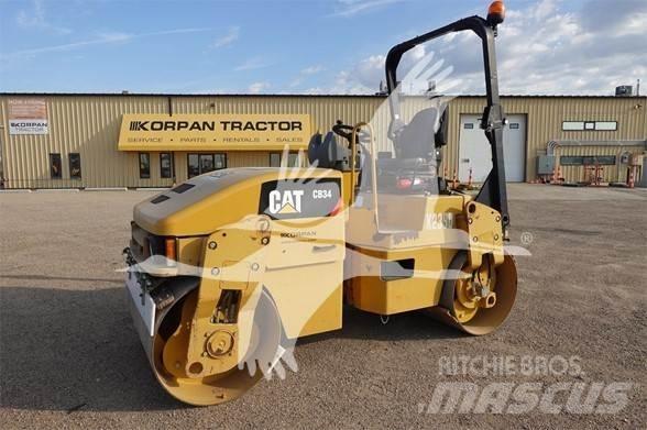 CAT CB34 Οδοστρωτήρες μονού κυλίνδρου