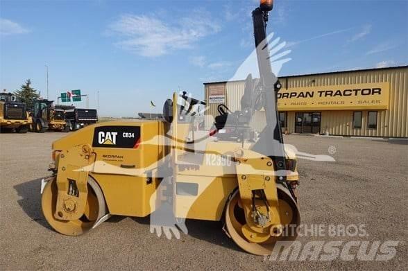 CAT CB34 Οδοστρωτήρες μονού κυλίνδρου