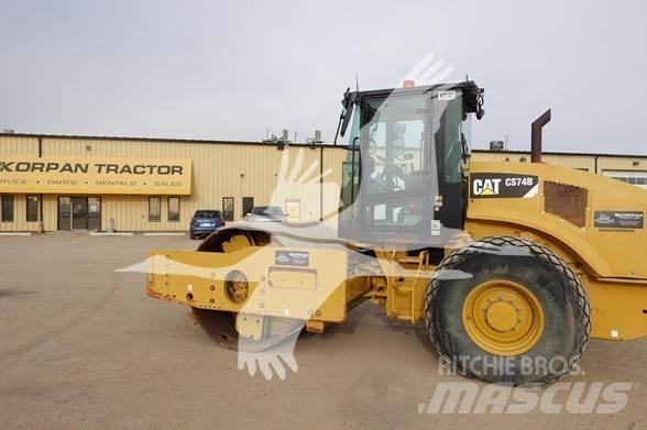 CAT CS74B Οδοστρωτήρες μονού κυλίνδρου