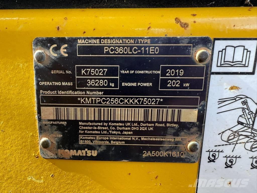 Komatsu PC 360 LC-11 Εκσκαφείς με ερπύστριες