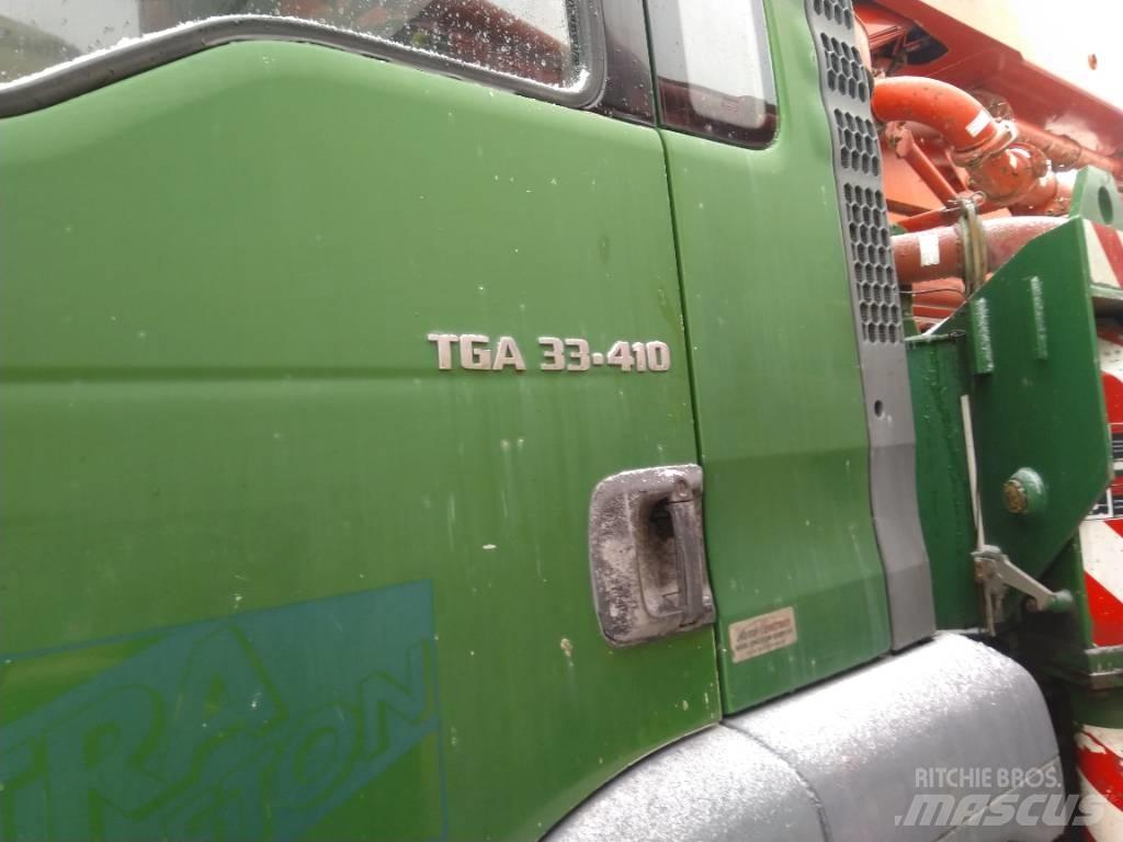 MAN TGA 33.410 Αντλίες σκυροδέματος