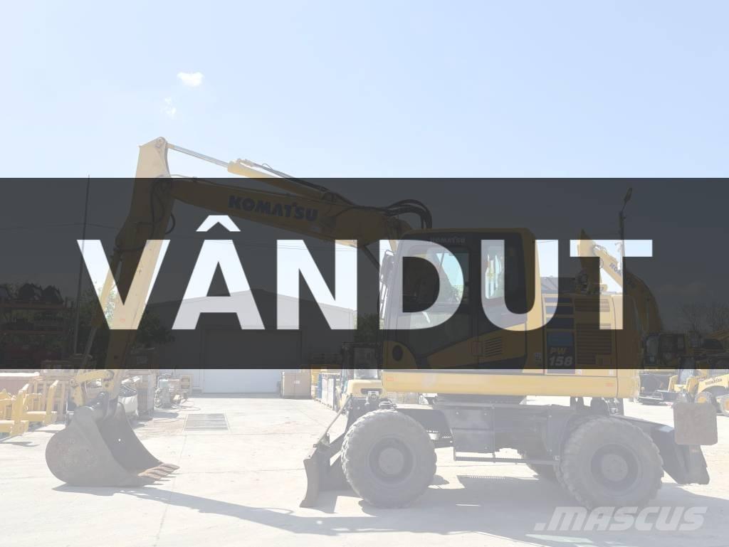 Komatsu PW 158-11 Εκσκαφείς με τροχούς - λάστιχα