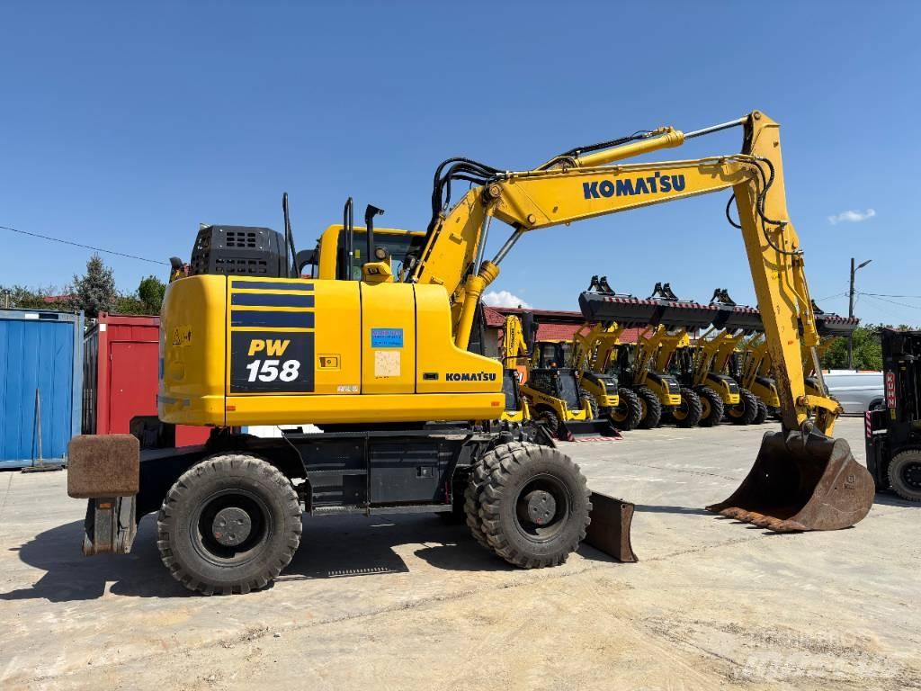 Komatsu PW 158-11 Εκσκαφείς με τροχούς - λάστιχα