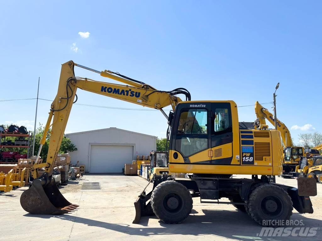 Komatsu PW 158-11 Εκσκαφείς με τροχούς - λάστιχα