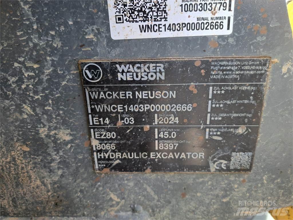 Wacker Neuson EZ80 Εκσκαφείς με ερπύστριες