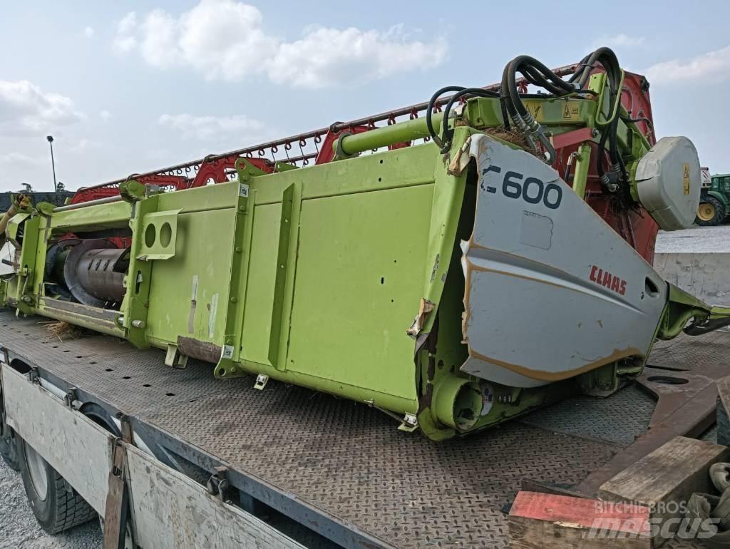 CLAAS C 600 Κεφαλές θεριζοαλωνιστικών μηχανών