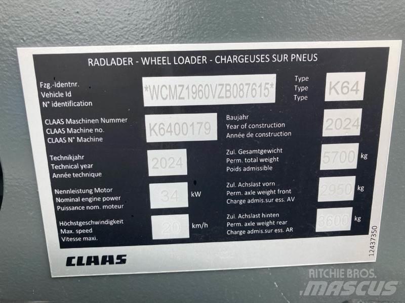 CLAAS TORION 530 Φορτωτές με λάστιχα (Τροχοφόροι)