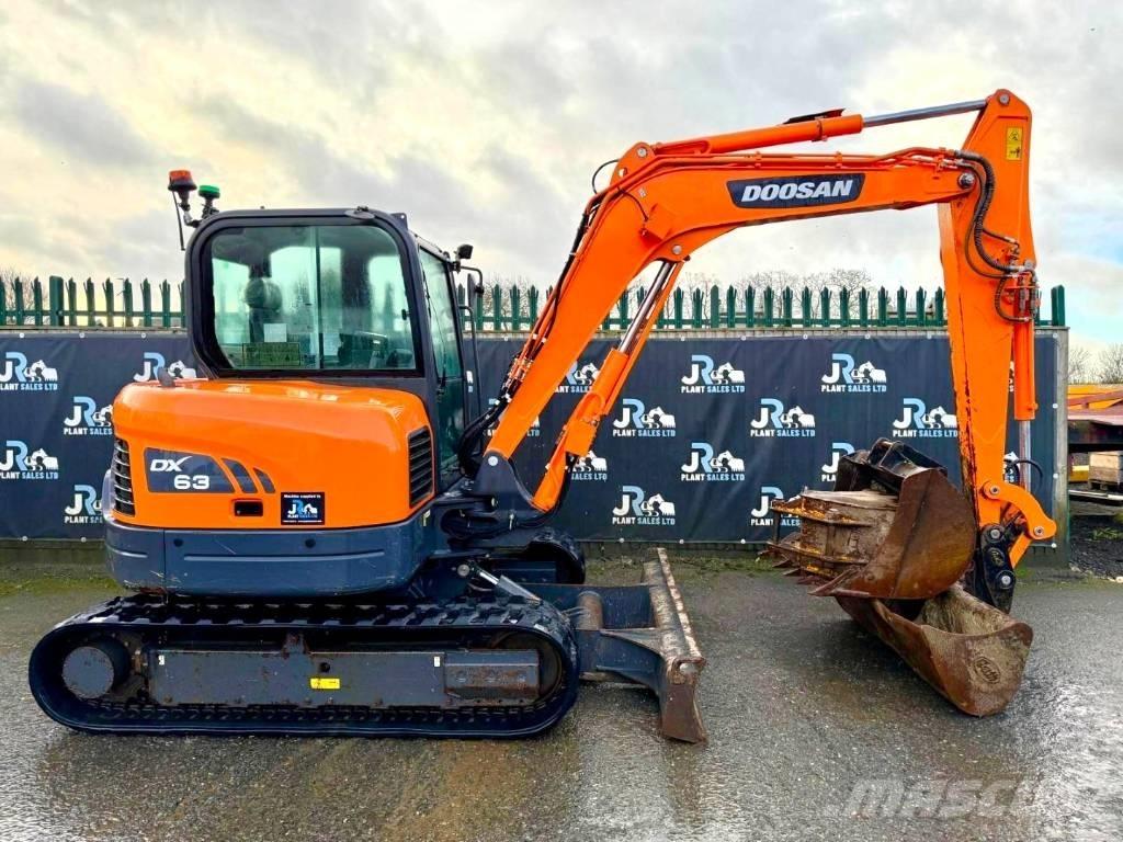 Doosan DX 63-3 Εκσκαφείς με ερπύστριες