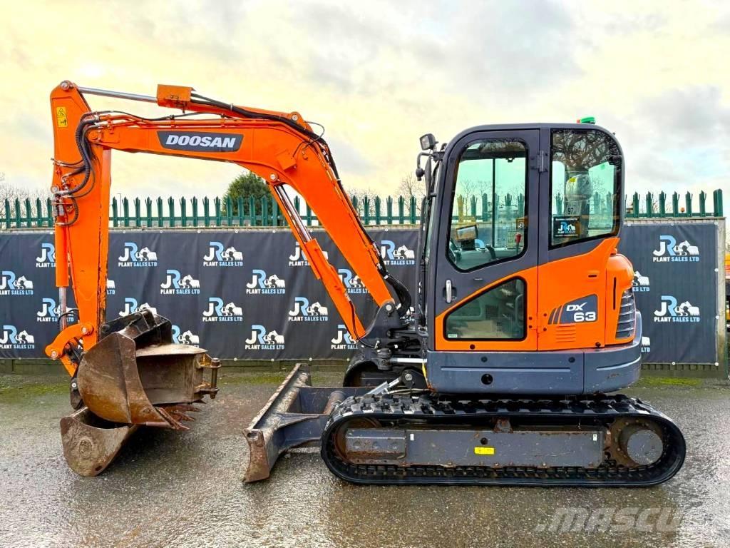Doosan DX 63-3 Εκσκαφείς με ερπύστριες