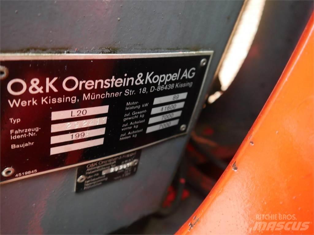 O&K L20 Φορτωτές με λάστιχα (Τροχοφόροι)