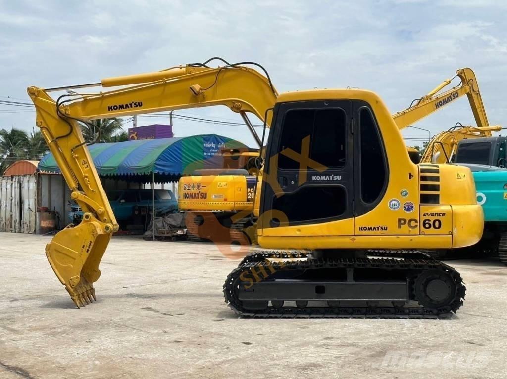 Komatsu PC 60 Εκσκαφείς με ερπύστριες
