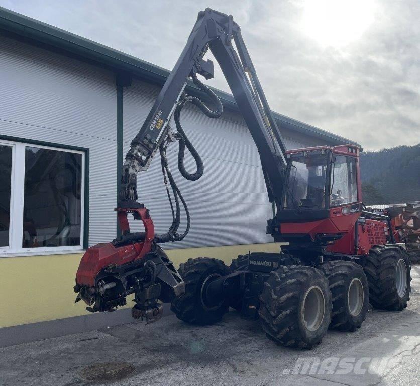 Komatsu 911.5 Θεριζοαλωνιστικές μηχανές