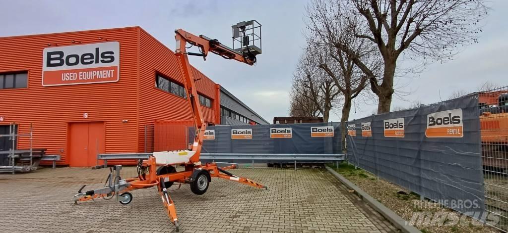 Niftylift 120TAC Εναέριες πλατφόρμες τοποθετημένες σε ρυμούλκα