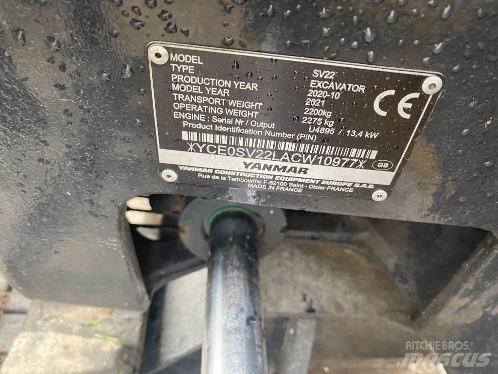 Yanmar SV 22 Εκσκαφάκι (διαβολάκι) < 7t