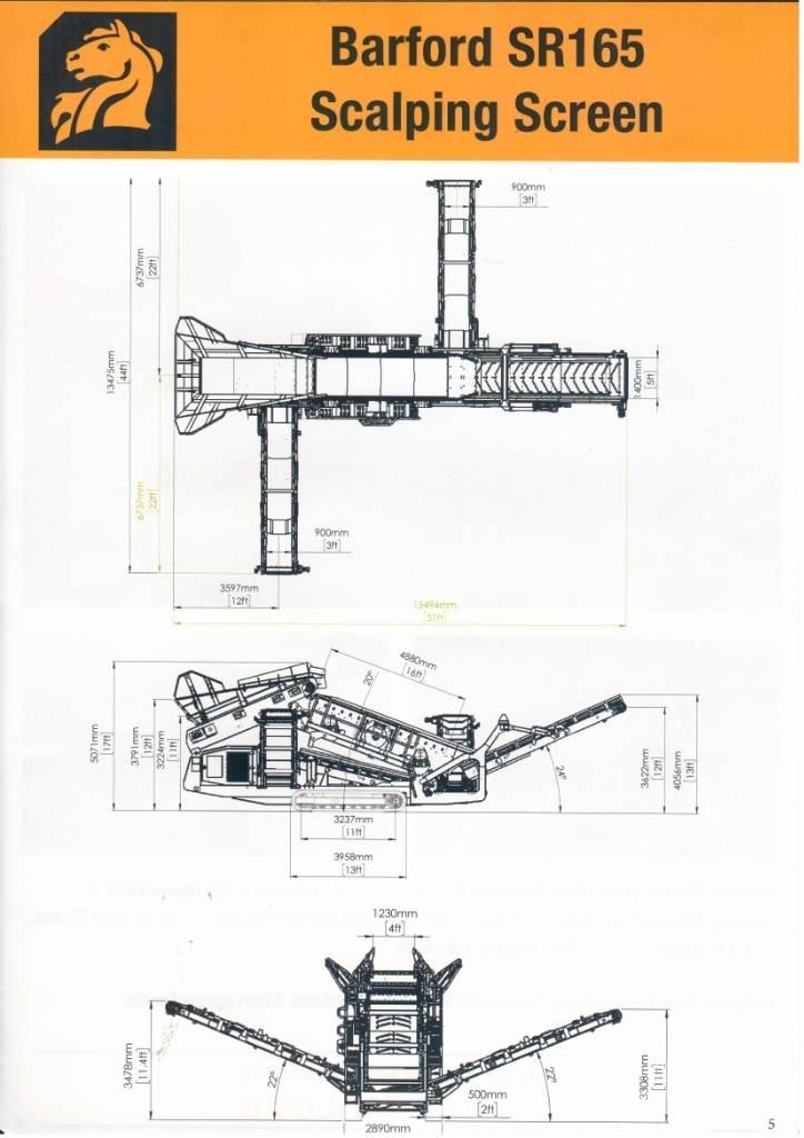 Barford SR165 Μηχανές κοσκινίσματος