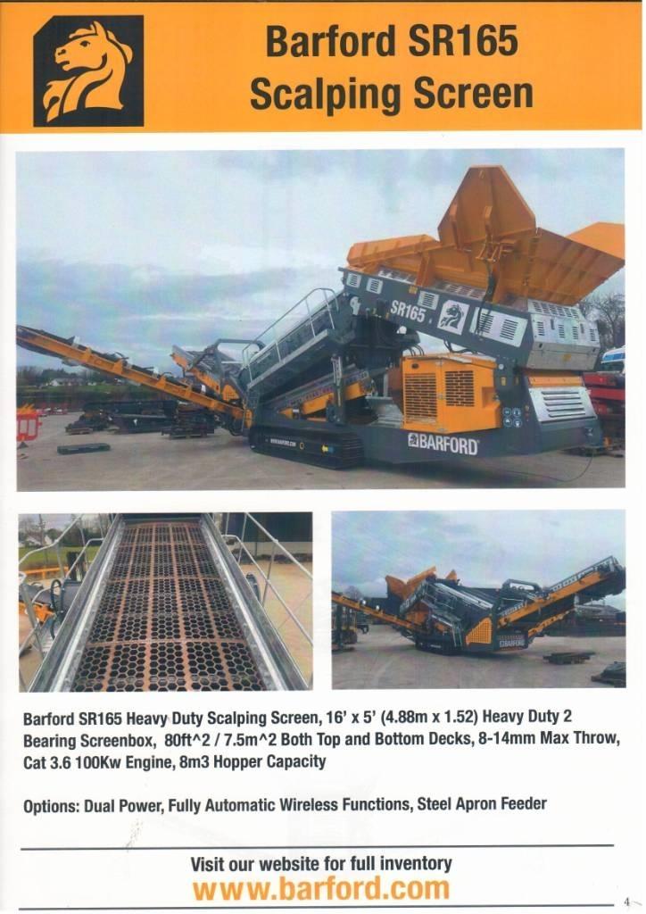 Barford SR165 Μηχανές κοσκινίσματος