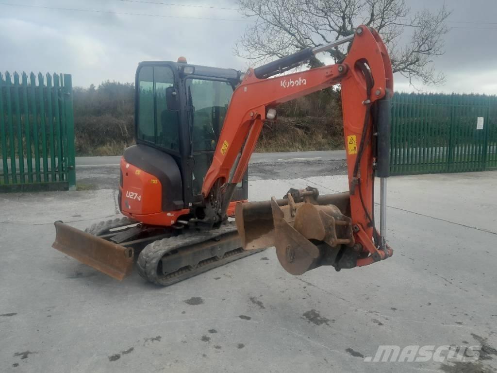 Kubota U 27-4 Εκσκαφάκι (διαβολάκι) < 7t