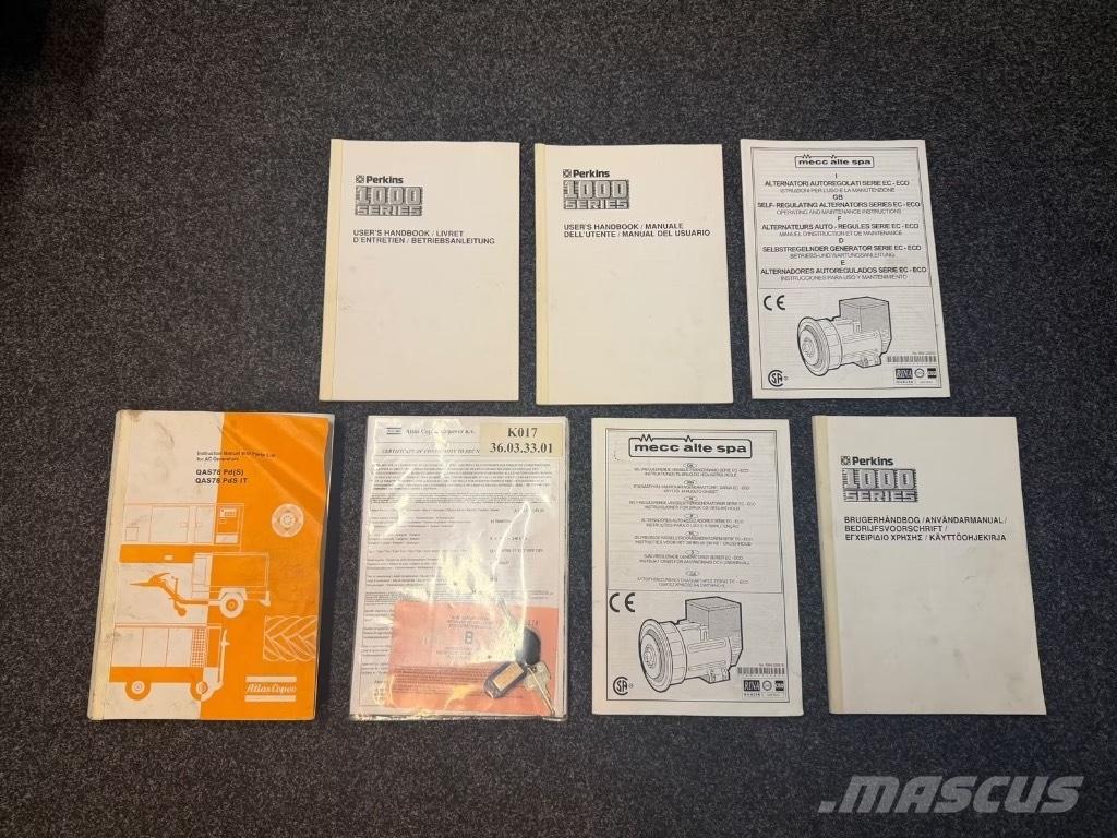 Atlas Copco QAS 78 Γεννήτριες ντίζελ