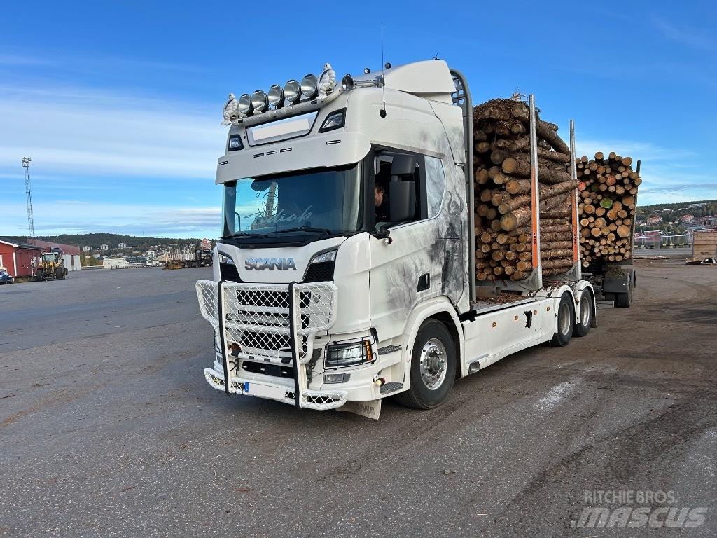 Scania R 650 Φορτηγά ξυλείας