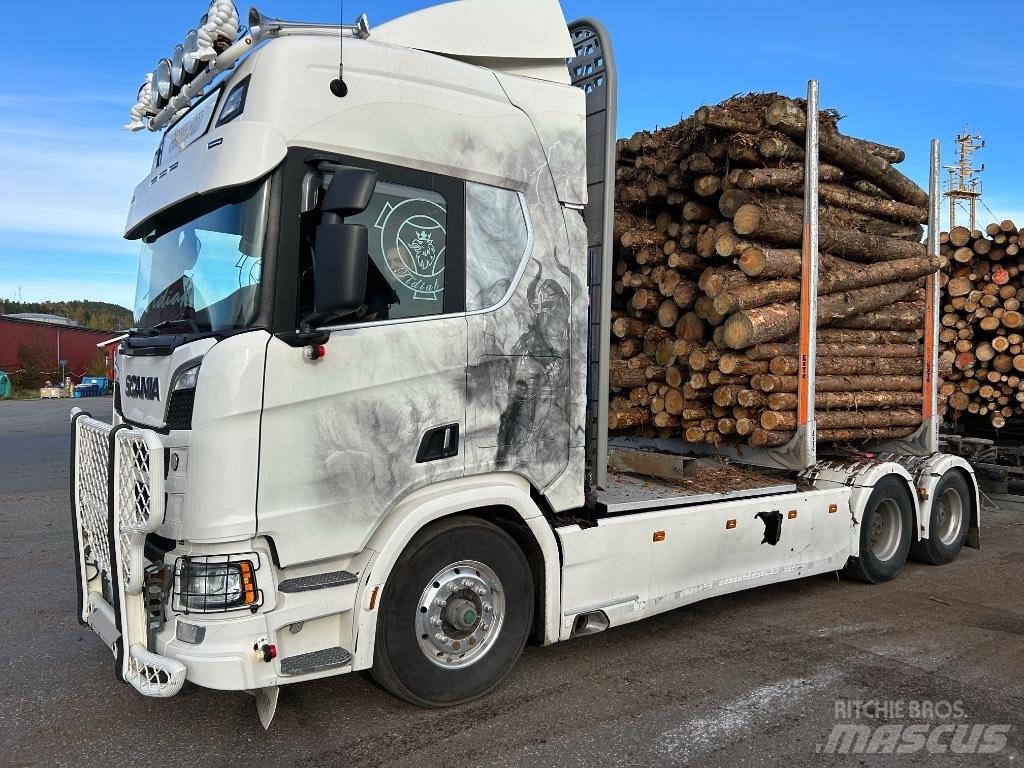 Scania R 650 Φορτηγά ξυλείας