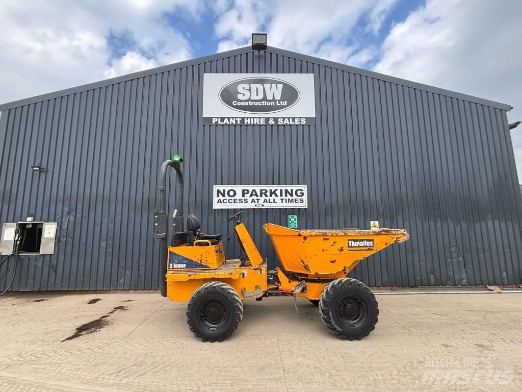 Thwaites 3 ton Dumpers εργοταξίου