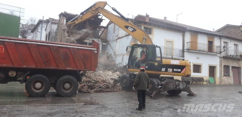 CAT M318d Εκσκαφείς με τροχούς - λάστιχα