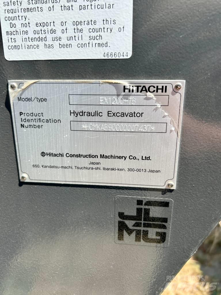 Hitachi EX 1200-7B Εκσκαφείς με ερπύστριες