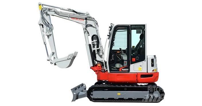 Takeuchi TB257FR Εκσκαφάκι (διαβολάκι) < 7t