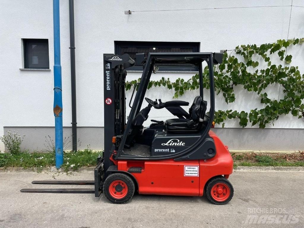 Linde E 16 P Ηλεκτρικά περονοφόρα ανυψωτικά κλαρκ