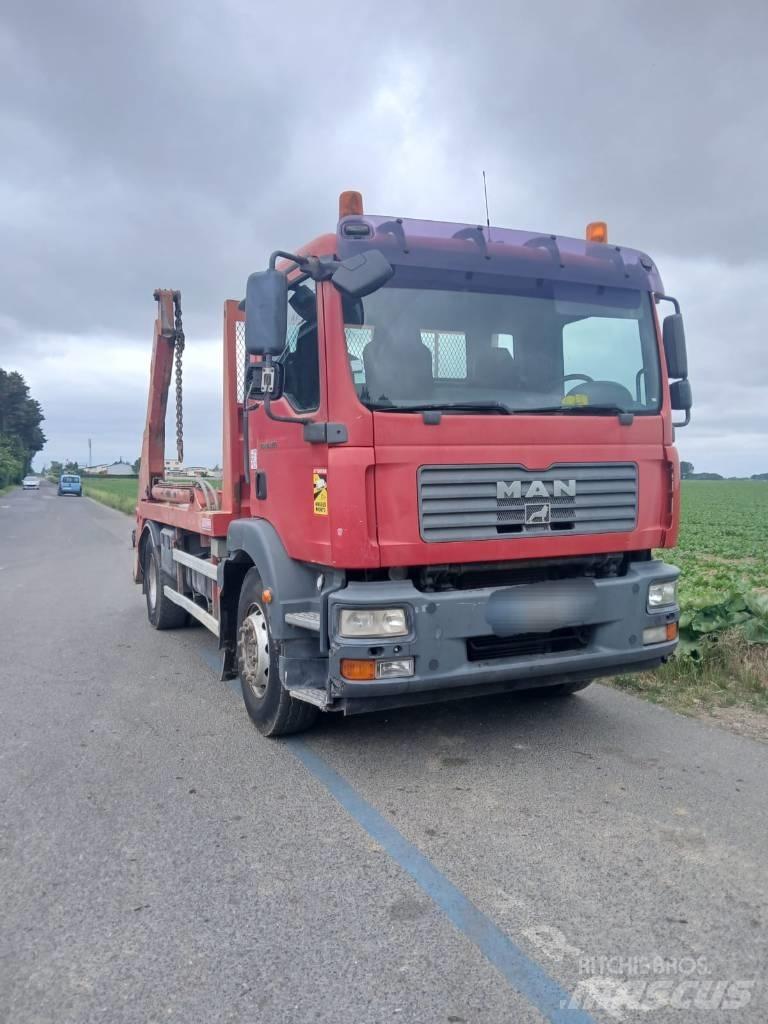 MAN TGM 18.280 Φορτηγά φόρτωσης κάδων